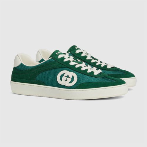 Gucci sneakers Green suede 791742 AADM0 3143