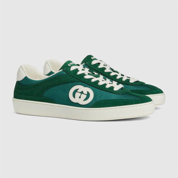 Gucci sneakers Green suede 791742 AADM0 3143