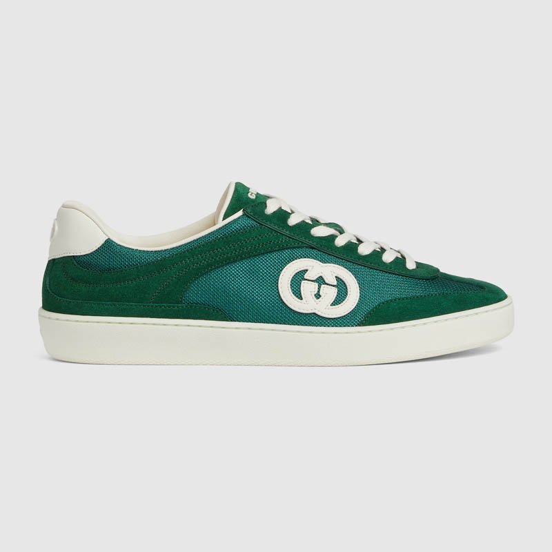 Gucci sneakers Green suede 791742 AADM0 3143