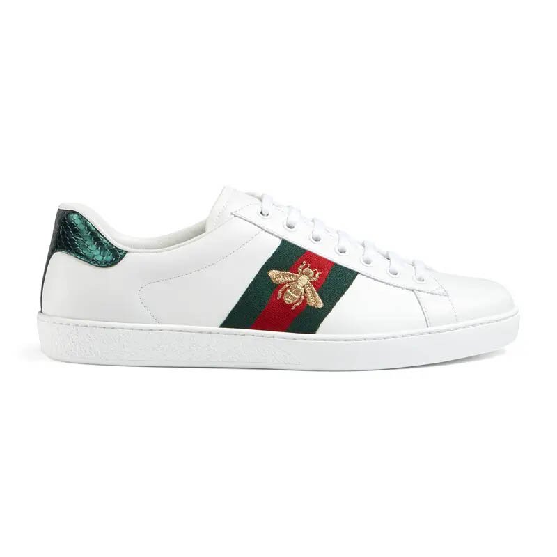 Gucci Ace series men's embroidered sports shoes