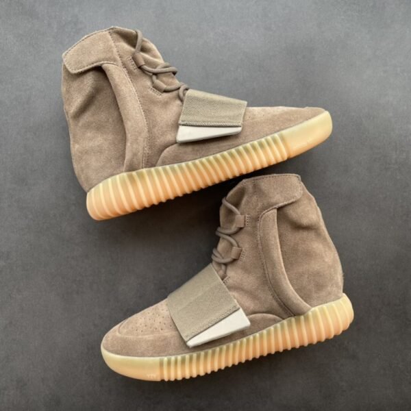Adidas Yeezy Boost 750 Light Brown casual high top shoes