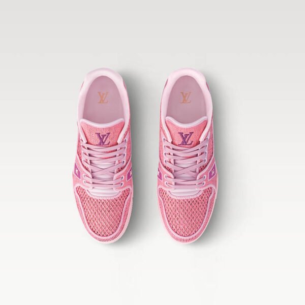 LV Trainer Sneaker Pink Raffia 1AHTRC