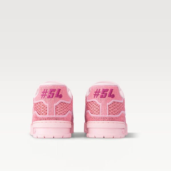 LV Trainer Sneaker Pink Raffia 1AHTRC