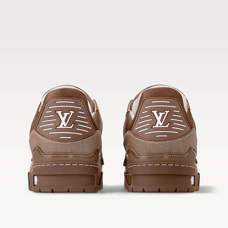 LV Trainers 1AHT23 Brown Monogram denim