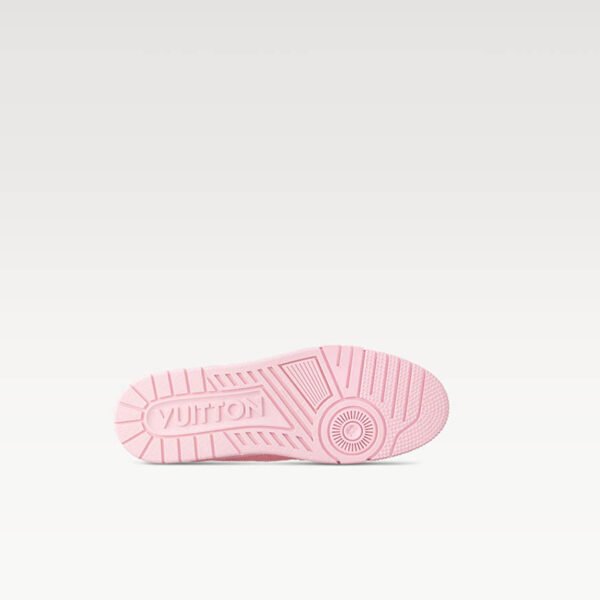 LV Trainer Sneaker Pink Raffia 1AHTRC