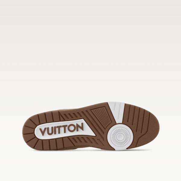 LV Trainers 1AHT23 Brown Monogram denim