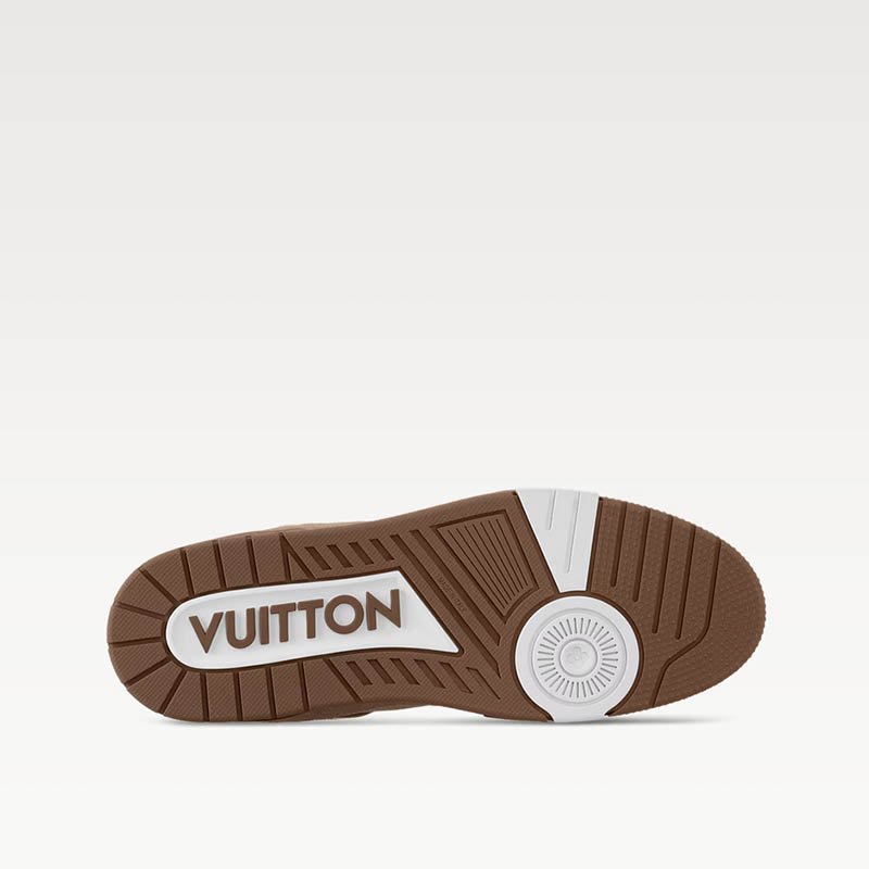 LV Trainers 1AHT23 Brown Monogram denim