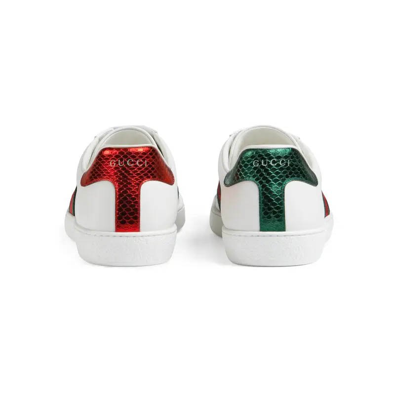 Gucci Ace series men's embroidered sports shoes