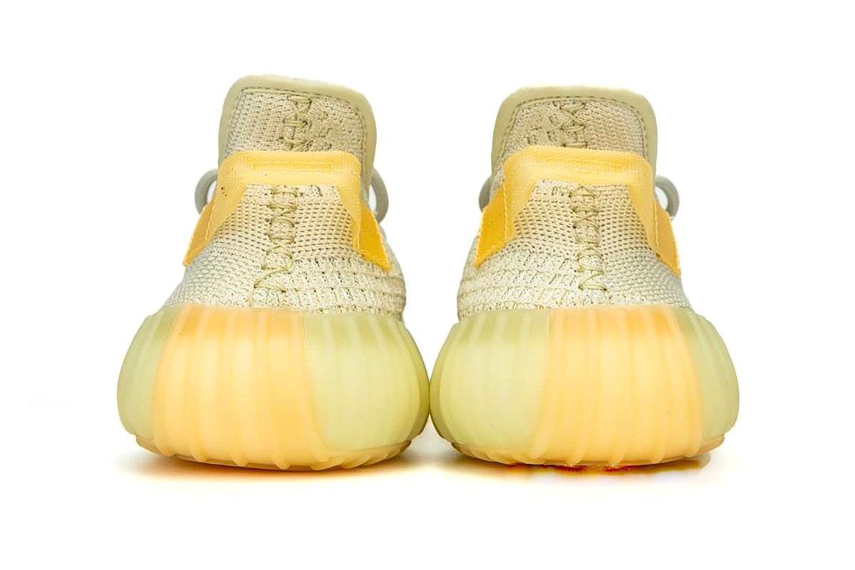 Adidas Yeezy Boost 350v2 dirty yellow with reflective running shoes