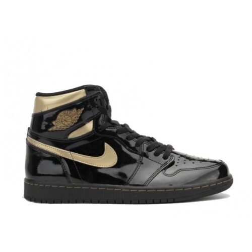 Air Jordan 1 Retro High OG In Black/Metallic Gold 555088-032