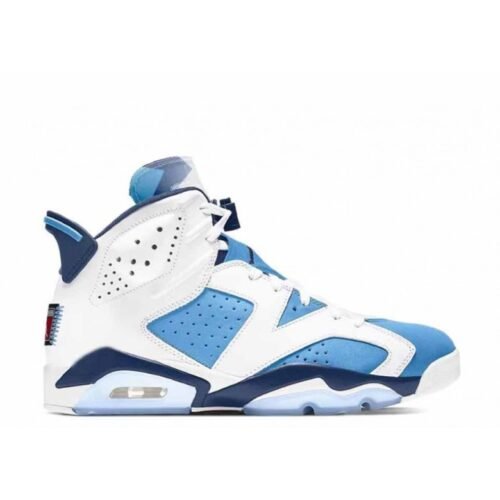 Air Jordan 6 UNC White