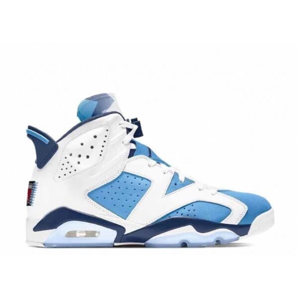 Air Jordan 6 UNC White