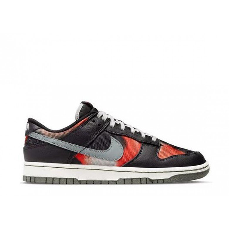 Nike Dunk Low “Graffiti” Black Red