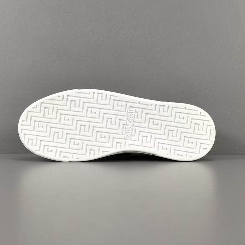 Men's Gucci Ace sneaker with Web Variationwhite leather