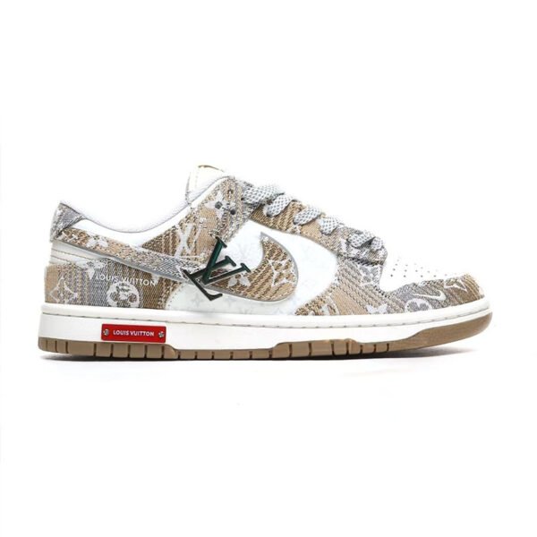 Nike SB Dunk Low "LV Collaboration - Khaki Grey"