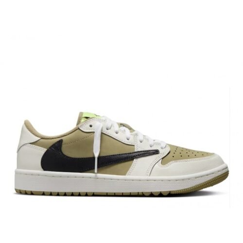Travis Scott X Air Jordan 1 Low Golf Neutral Olive