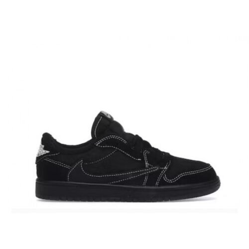 Travis Scott x Jordan 1 Retro Low OG SP Black Phantom Kid