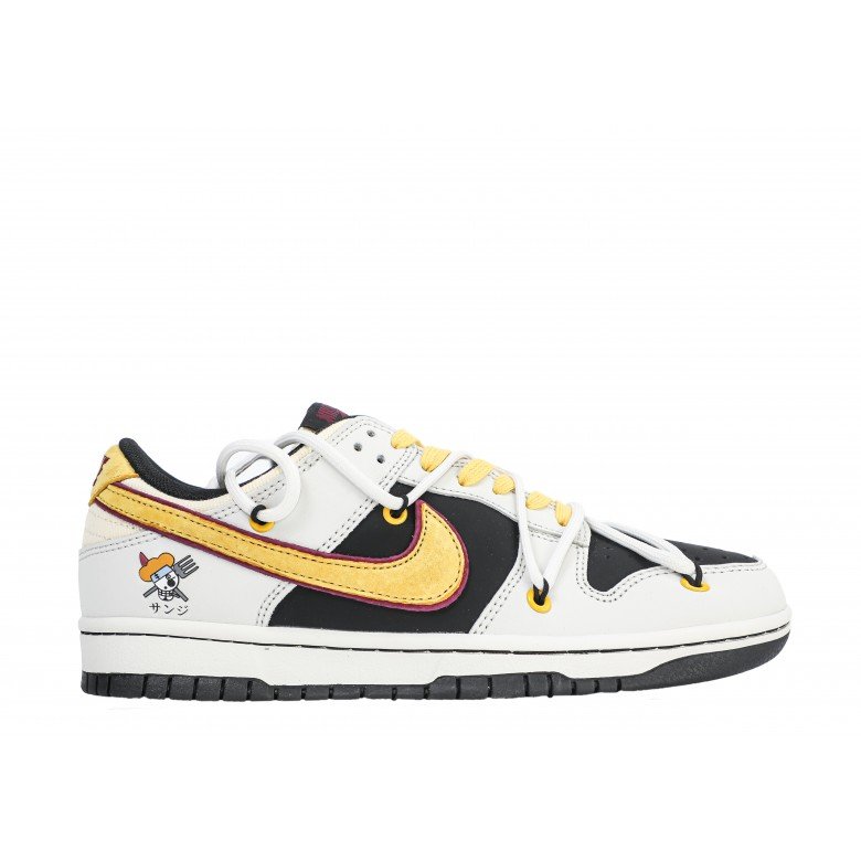 Otomo Katsuhiro X Nike Dunk One Piece Luffy White Yellow