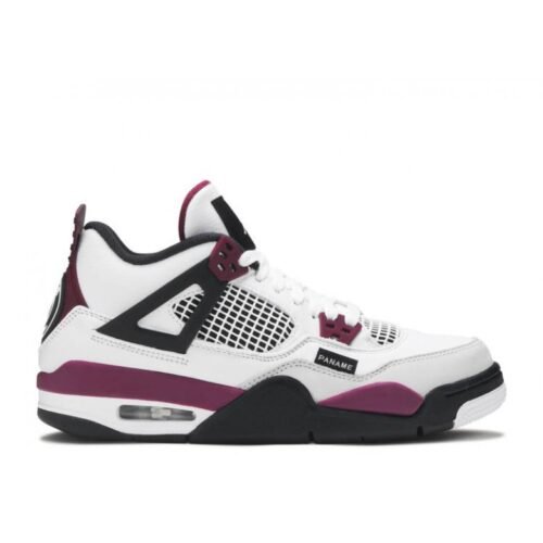 Paris Saint Germain X Air Jordan 4 Retro GS Bordeaux