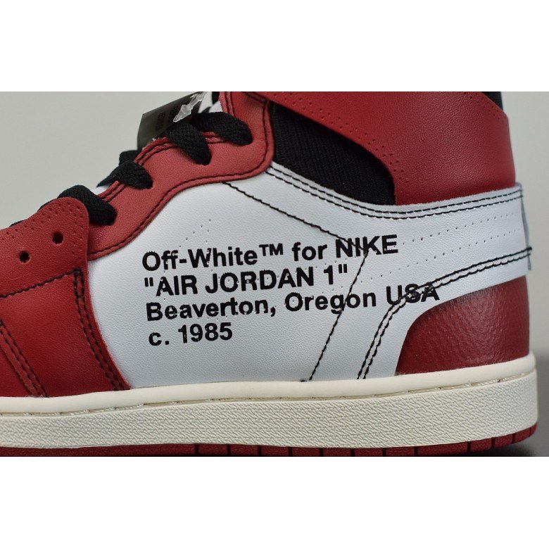 2017 Off White X Air Jordan 1 Chicago AA3834 101