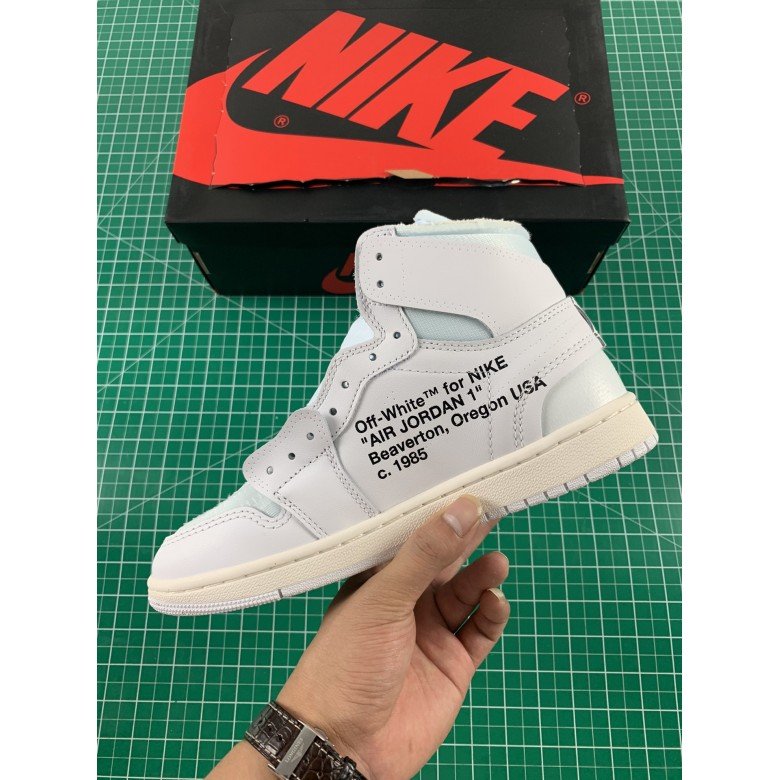 2018 Off White X Air Jordan 1 White