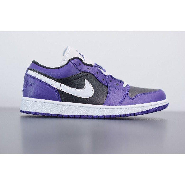 Air Jordan 1 Low Retro Court Purple Black 2020