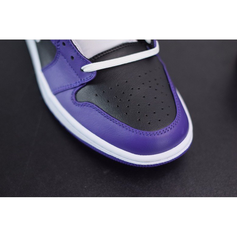 Air Jordan 1 Low Retro Court Purple Black 2020