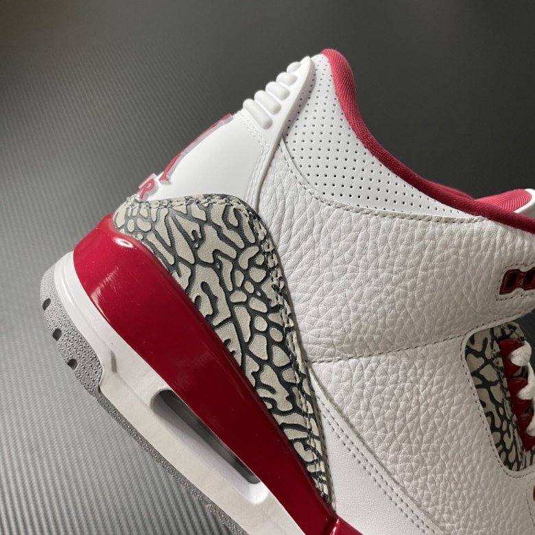 Air Jordan 3 Cardinal Red 2022