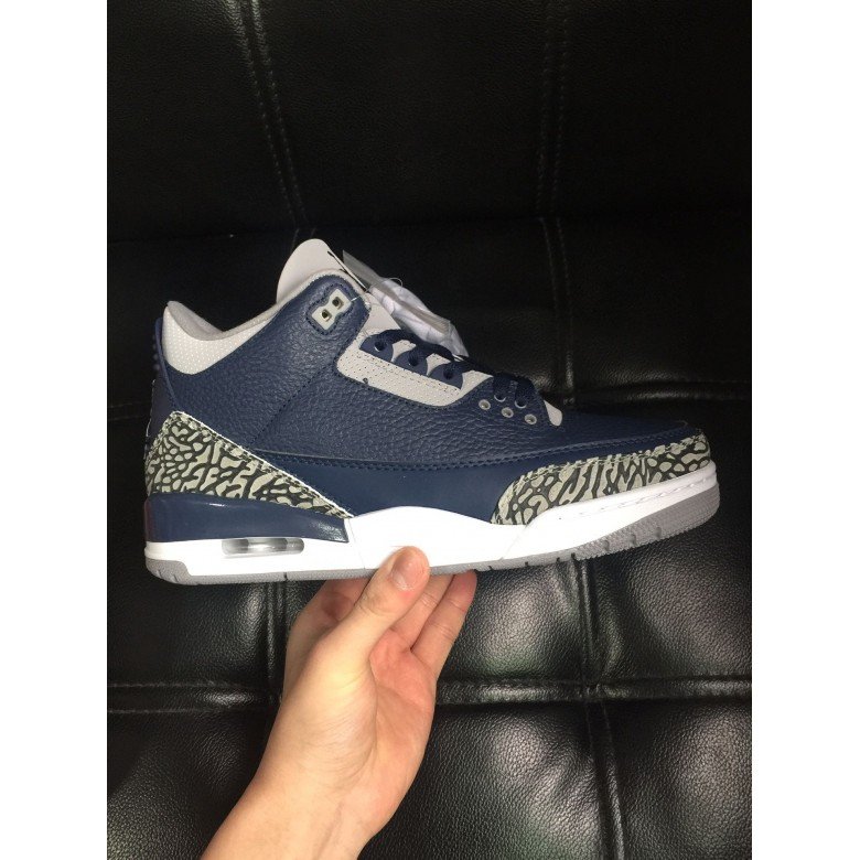Air Jordan 3 Georgetown/Midnight Navy 2021