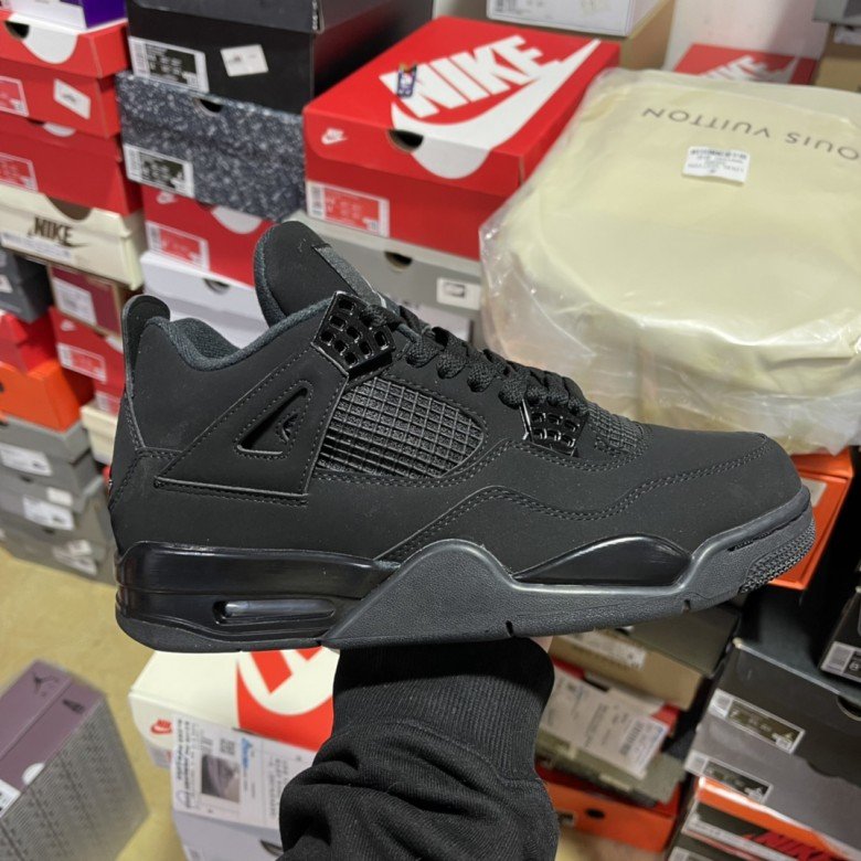 Air Jordan 4 Retro GS Black Cat 2020