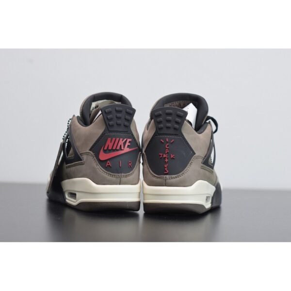 Air Jordan 4 Retro Travis Scott Olive Custom Shoes