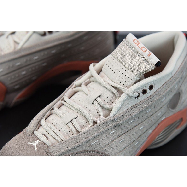 Clot X Air Jordan 14 Low Sepia Stone 2021
