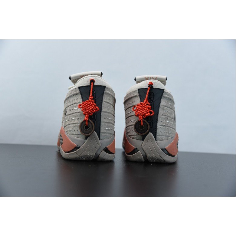 Clot X Air Jordan 14 Low Sepia Stone 2021