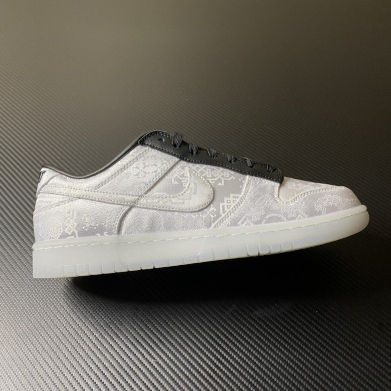 Fragment Design × CLOT × Nike Dunk Low