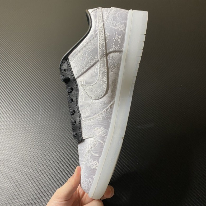 Fragment Design × CLOT × Nike Dunk Low