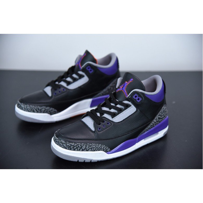 Jordan 3 Retro Court Purple