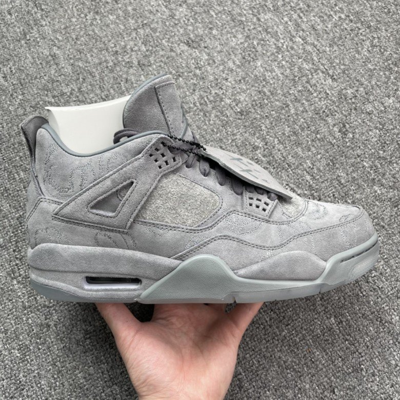 Kaws X Air Jordan 4 Retro Grey 2017