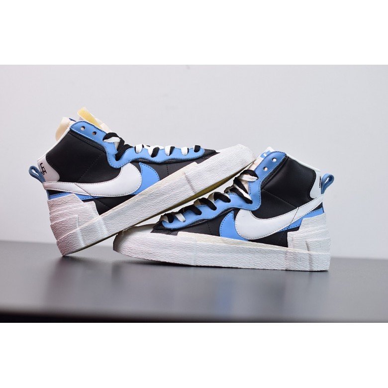 Nike Blazer High Sacai White Black Legend Blue