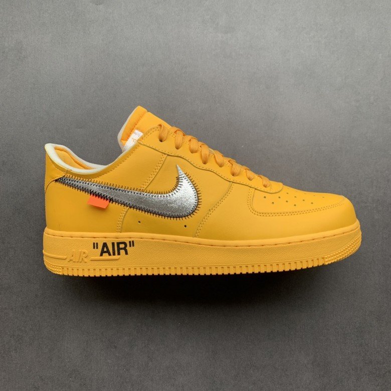 Off White X Air Force 1 “University Gold” 2021