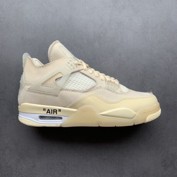 Off White X Air Jordan 4 Sail 2020