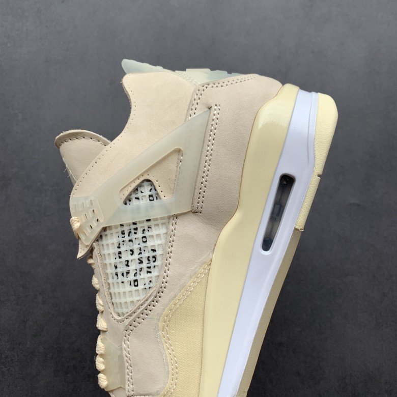 Off White X Air Jordan 4 Sail 2020
