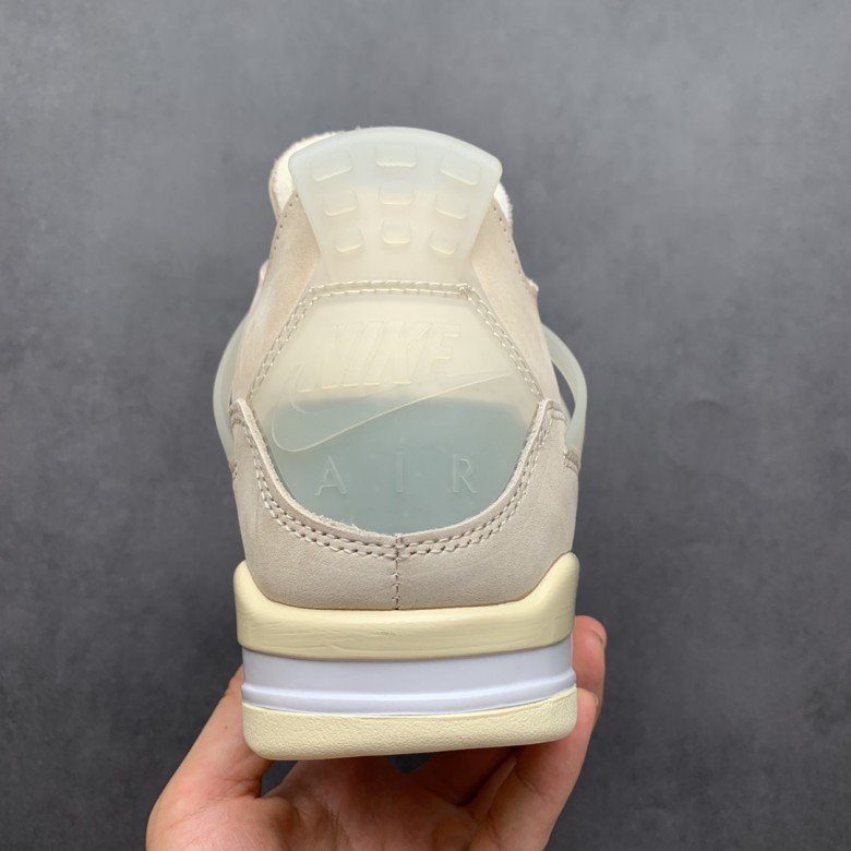 Off White X Air Jordan 4 Sail 2020