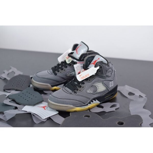 Off White x Air Jordan 5 Retro SP Muslin