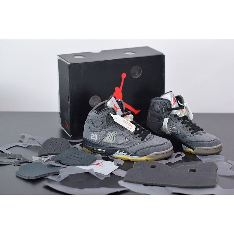 Off White x Air Jordan 5 Retro SP Muslin