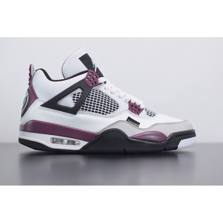 Paris Saint Germain X Air Jordan 4 Retro GS Bordeaux