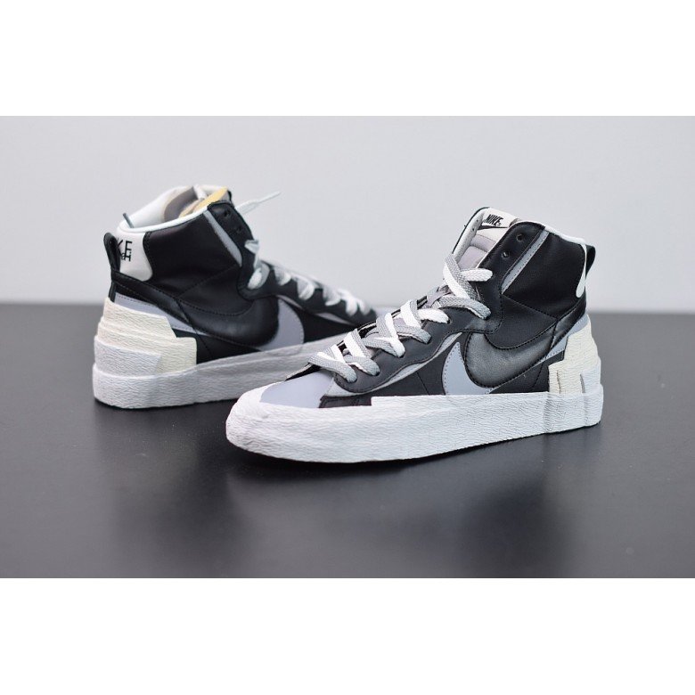 Sacai X Nike Blazer Black Grey
