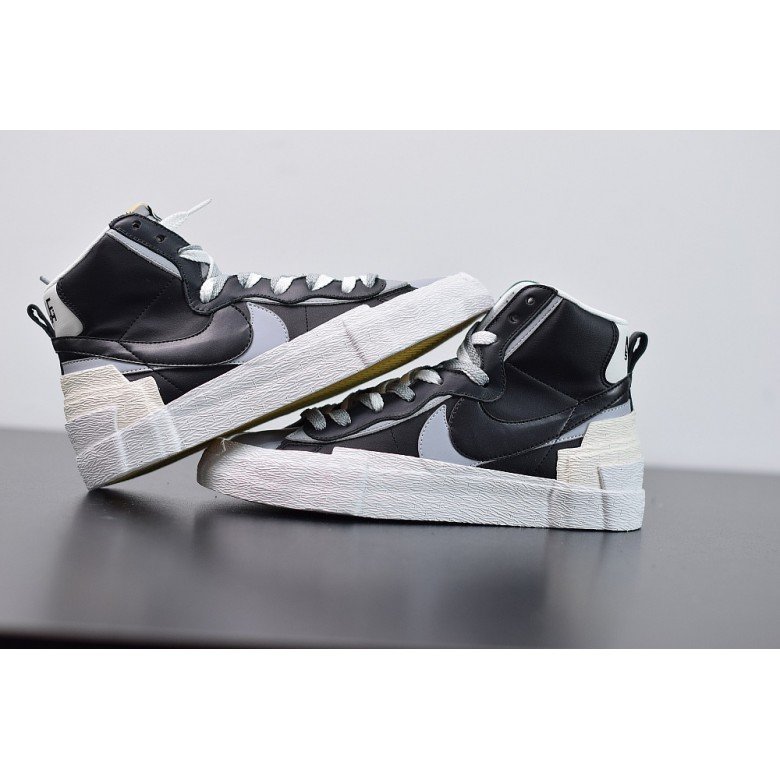 Sacai X Nike Blazer Black Grey