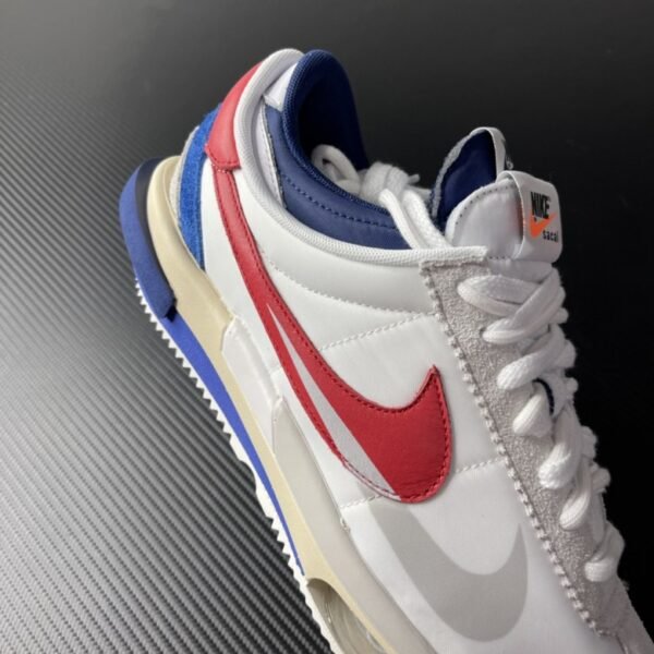 Sacai X Nike Cortez White Blue Red