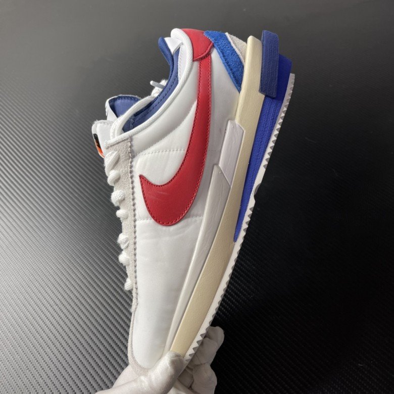 Sacai X Nike Cortez White Blue Red