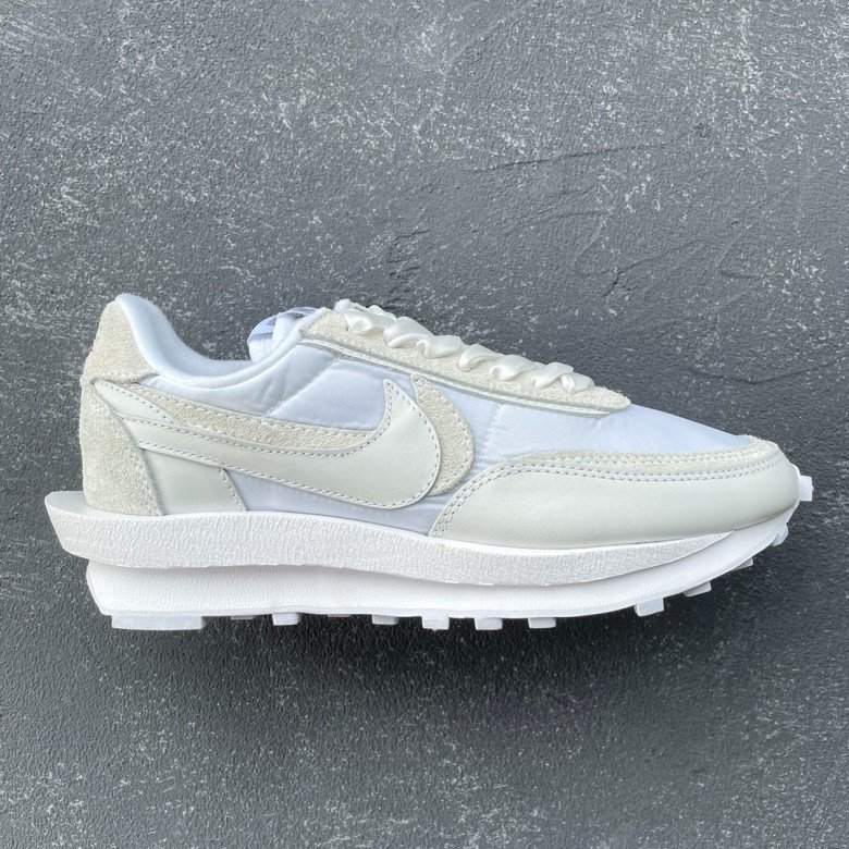 Sacai X Nike LDWaffle White Nylon 2020